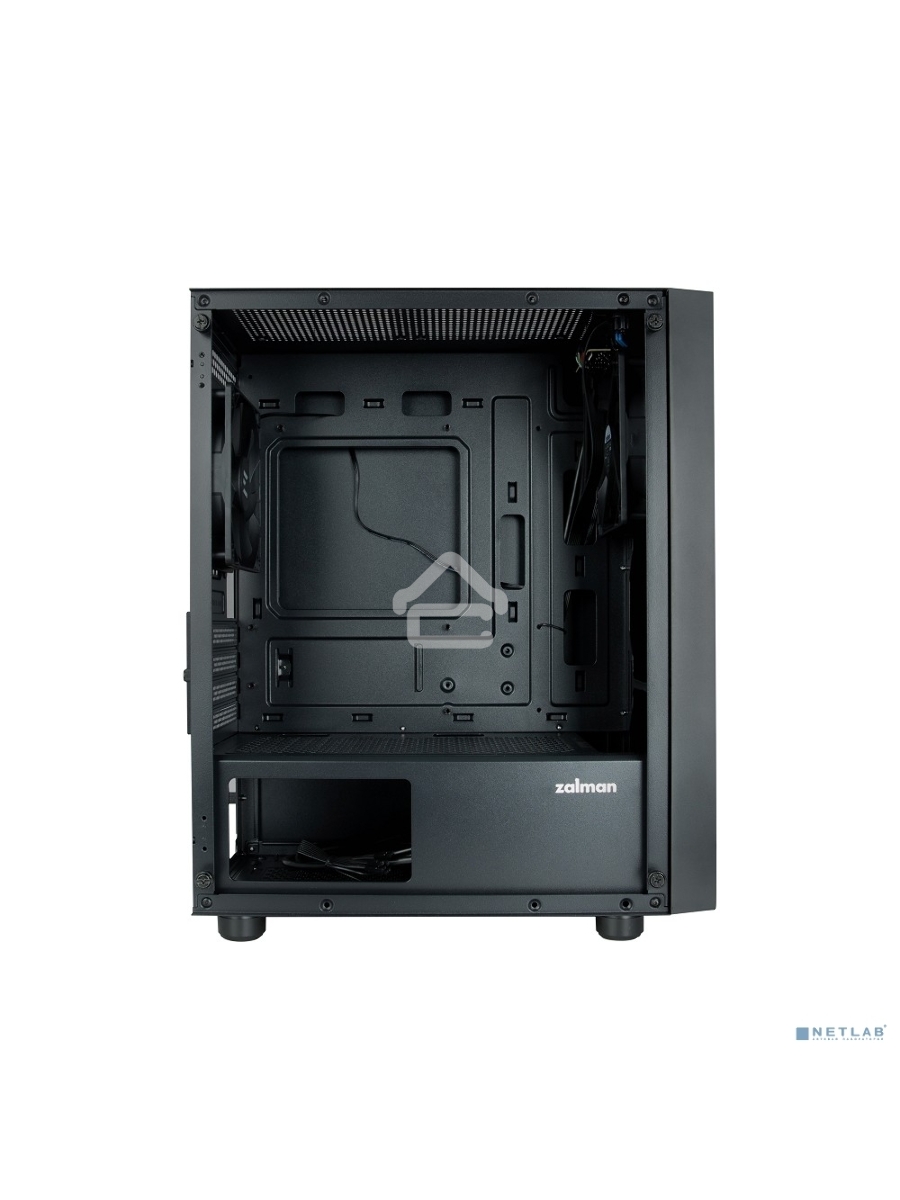 Компьютерный корпус MiniTower Zalman T3 PLUS black (Zalman T3 PLUS) (без блока питания)