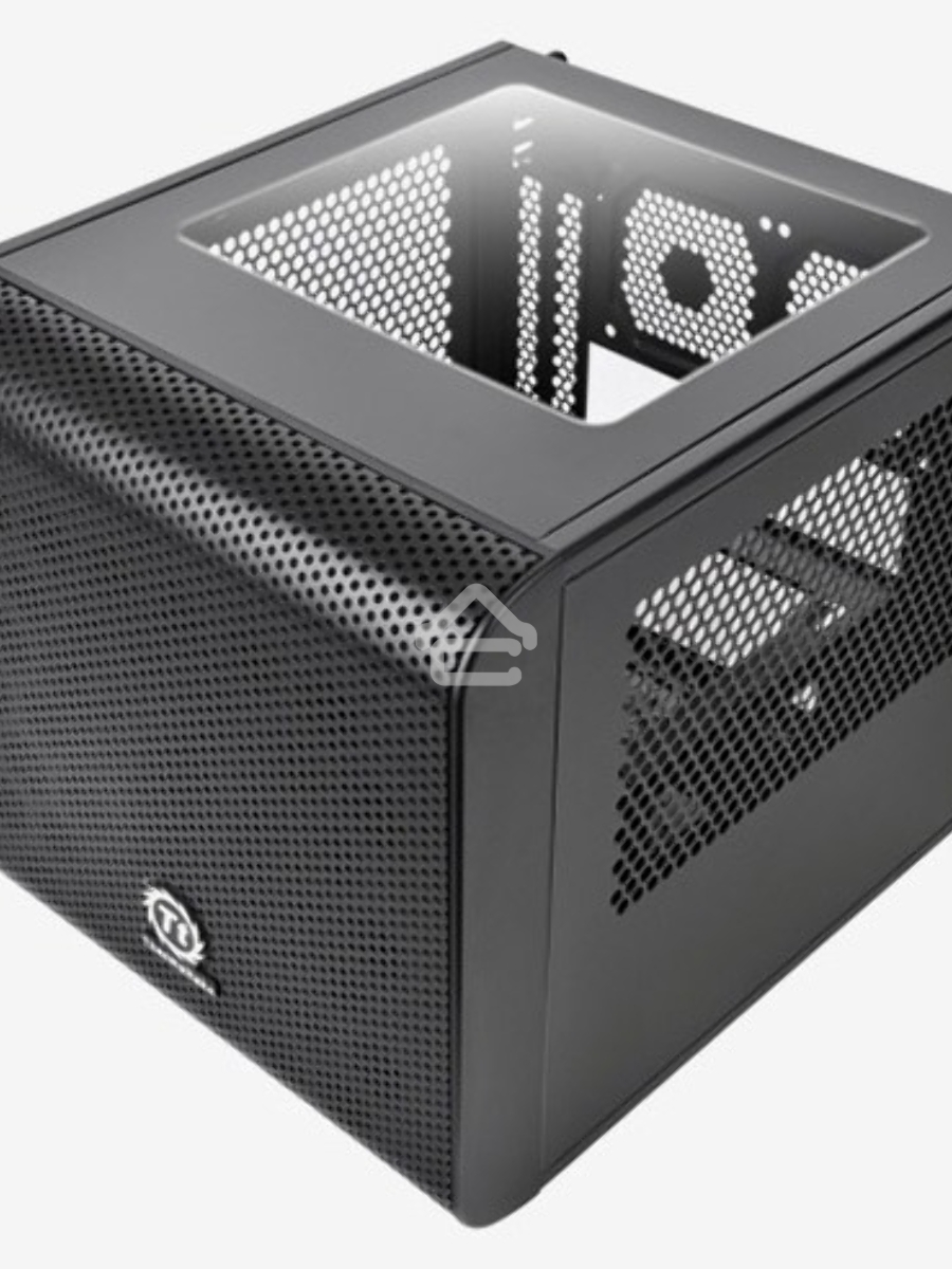 Компьютерный корпус Thermaltake Core V1 черный без БП miniITX 1x200mm 2xUSB3.0 audio bott PSU