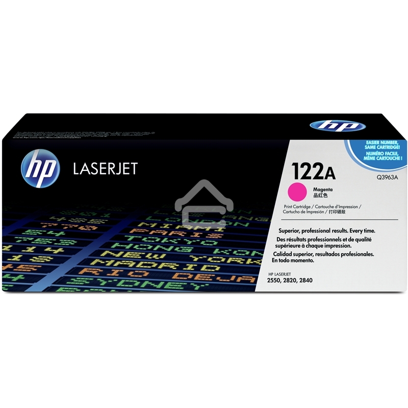 Картридж лазерный HP Q3963A пурпурный для Color LaserJet 2550 4000 стр.