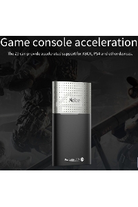 Внешний накопитель SSD Netac 500Gb Z9 <NT01Z9-500G-32BK> (USB3.2, up to 550/480MBs, 90х47.5х11.5mm, Aluminium+Plastic)