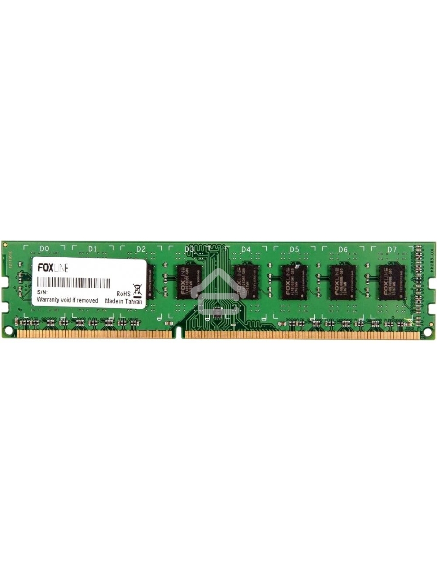 Оперативная память Foxline, DDR3, 4GB (1x4 GB), 1333 MHz, CL9, DIMM
