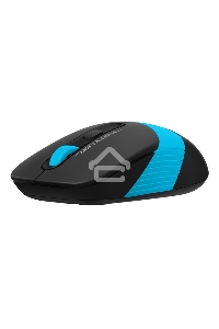 Мышь беспроводная A4Tech Fstyler FG10S черный/синий, 2000 dpi, радиоканал, USB, кнопки - 4
