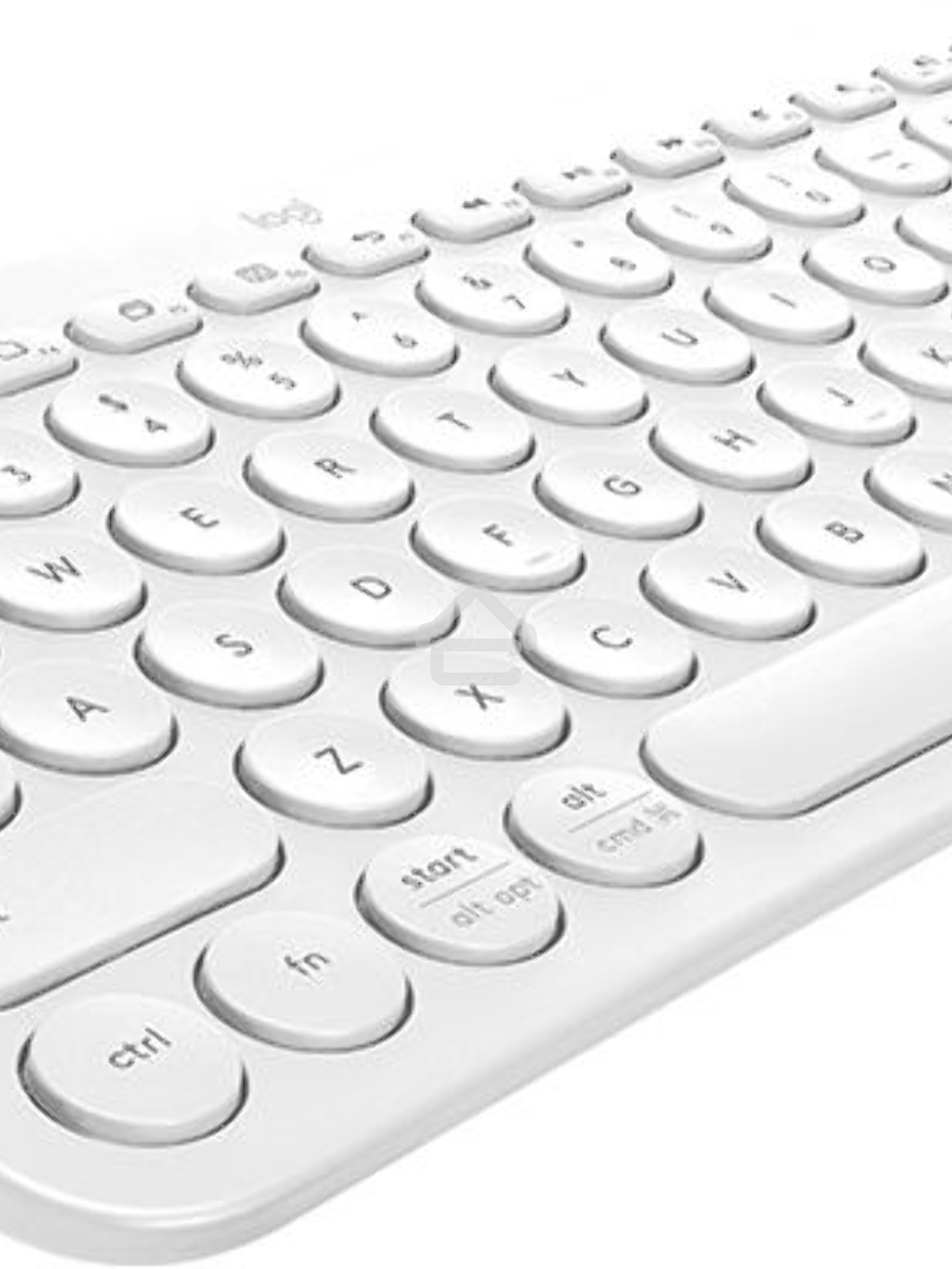 Клавиатура Logitech K380 беспроводная, Bluetooth, белый