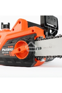 Пила цепная электрическая PATRIOT ESP 2418 , 2400Вт, 18'/45см, 3/8, 1,3мм 62зв, плавный пуск, бесключевая натяжка цепи, термозащита