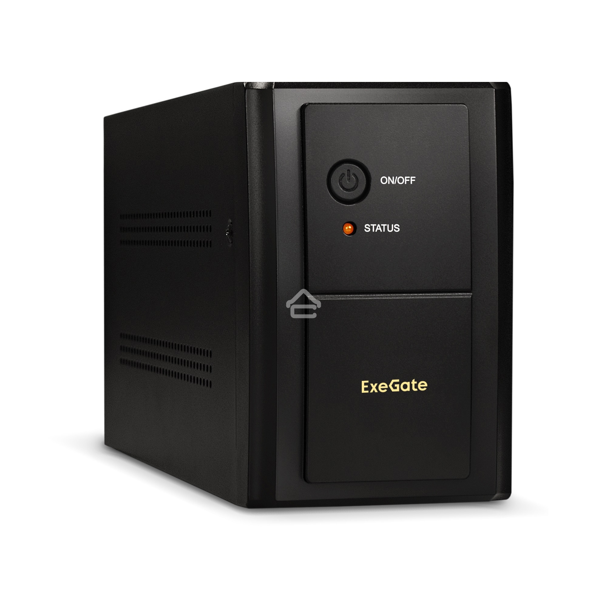 Источник бесперебойного питания ExeGate SpecialPro UNB-2000.LED.AVR.EURO.RJ <2000VA/1200W, LED, AVR, 4 евророзетки, RJ45/11, Black>