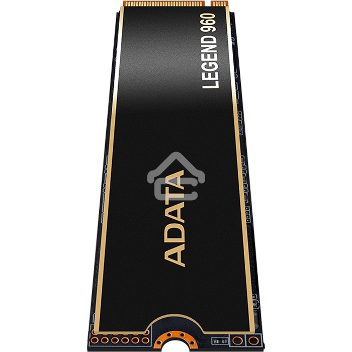 Накопитель SSD ADATA LEGEND 960, 1Tb, PCIe 4.0 x4, M.2 2280, NVMe, R/W 7400/6000, с радиатором