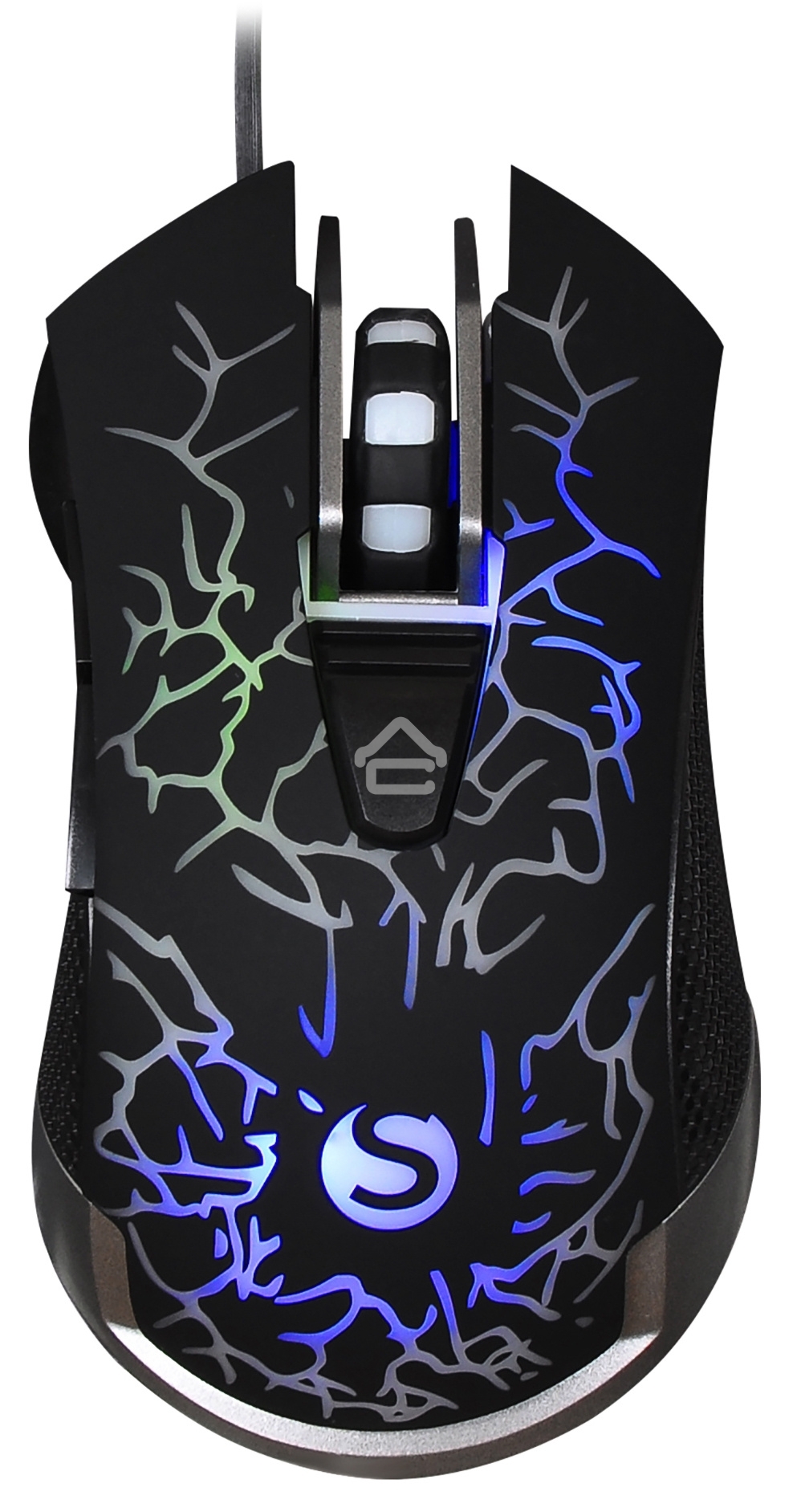 Мышь проводная SunWind SW-M705G черный, 3600 dpi, USB, кнопки - 6