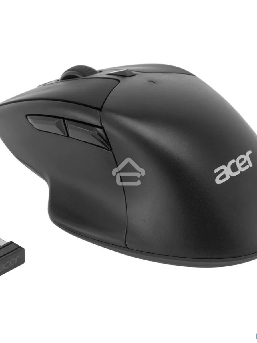 Мышь беспроводная Acer OMR150 черный, 1600 dpi, радиоканал, USB, кнопки - 6