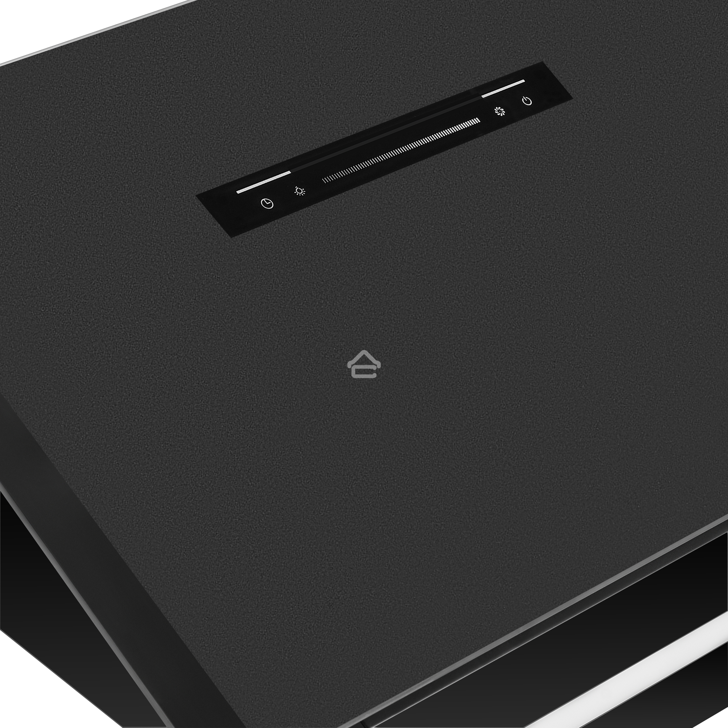 Вытяжка наклонная Maunfeld Falcon 60 Glass черная, 59.5 см, 1150 куб. м/ч, 54 дБ