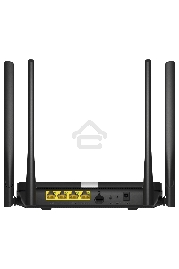 Роутер беспроводной Cudy LT500 AC1200 10/100BASE-TX/4G cat.4 черный