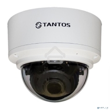 Уличная 2 мегапиксельная купольная антивандальная IP-камера Tantos TSi-Ve25VPA 2.8-12 мм