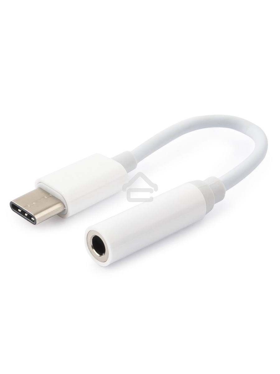 Переходник Cablexpert Переходник USB, USB Type-C/Jack3.5F, пакет (CCA-UC3.5F-01-W)