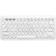 Клавиатура беспроводная Logitech K380, Bluetooth, белый