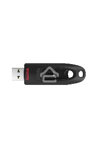 Флеш диск Sandisk 256Gb Ultra SDCZ48-256G-U46 USB3.0 черный