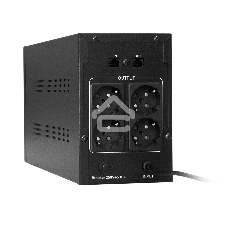 Источник бесперебойного питания ExeGate SpecialPro UNB-2000.LED.AVR.EURO.RJ 2000VA/1200W, LED, AVR, 4 евророзетки, RJ45/11, черный