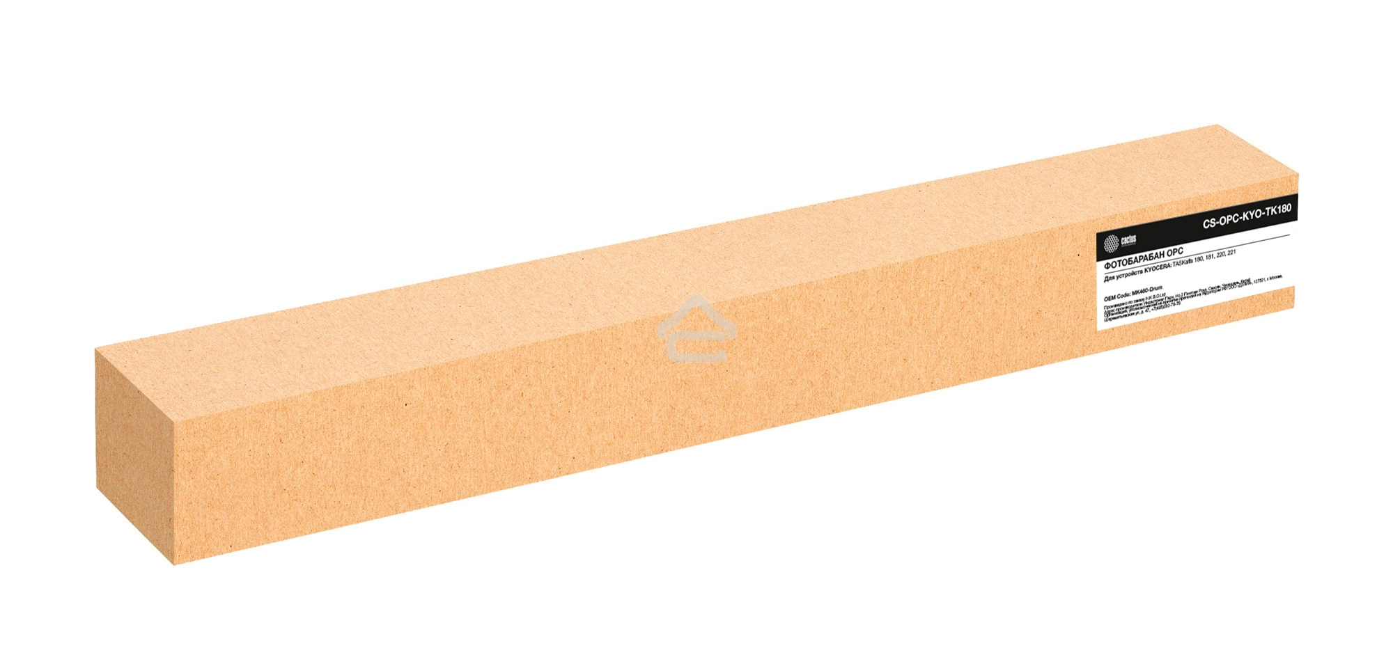 Барабан Cactus CS-OPC-KYO-TK180 (MK460) для Kyocera TASKalfa 180, 181, 220, 221 60000 стр.