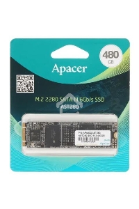 Накопитель SSD Apacer AST280, 480Gb, M.2 2280, SATA III, R/W 520/495