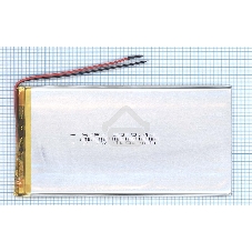 Аккумулятор Li-Pol (батарея) 3x70x140 мм 2pin 3.7V/4000mAh