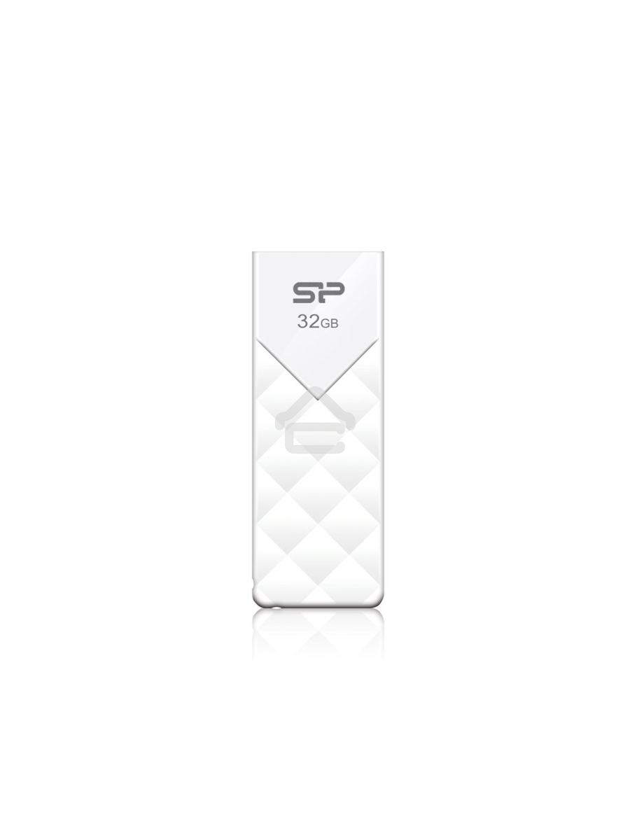 Флеш диск Silicon Power 32Gb Ultima U03 SP032GBUF2U03V1W USB2.0 белый