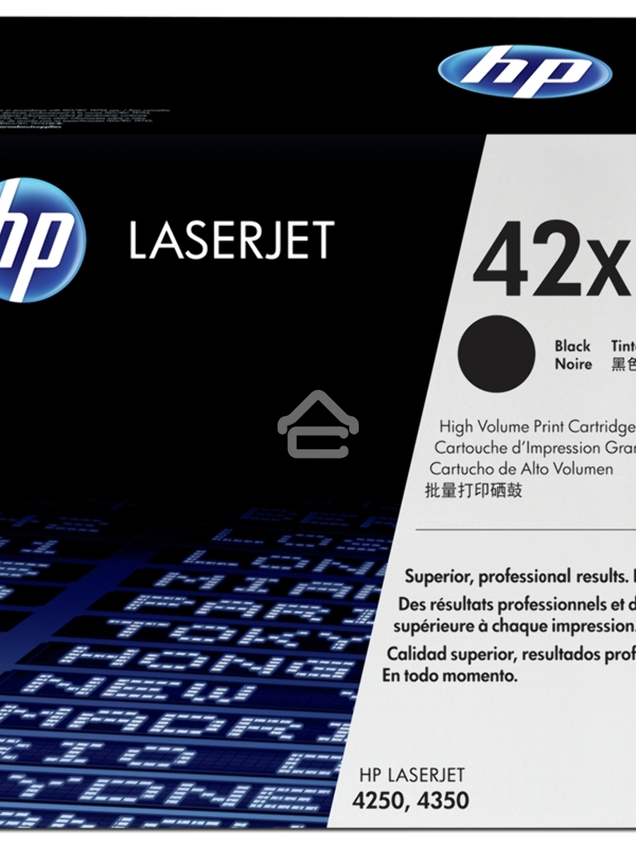 Картридж лазерный HP LaserJet Q5942X черный для LJ 4250/4350 (20000стр.)