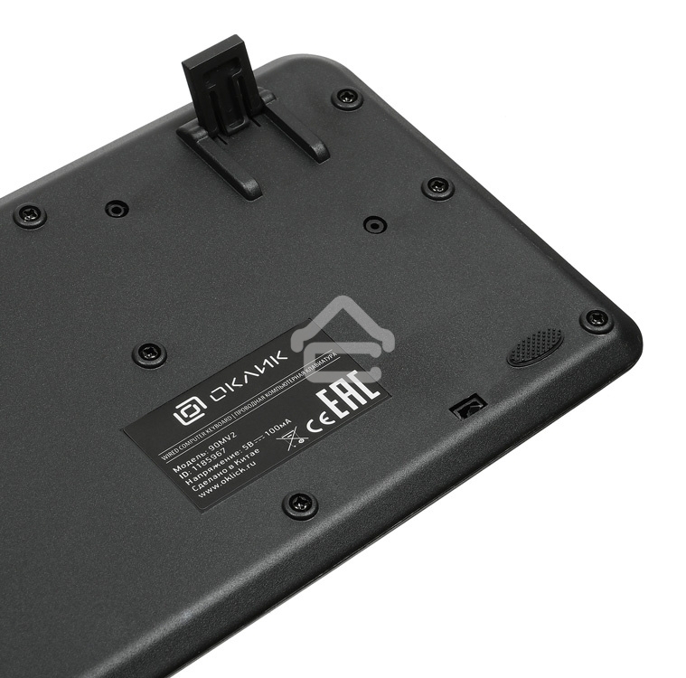 Клавиатура проводная Oklick 90MV2, USB, черный