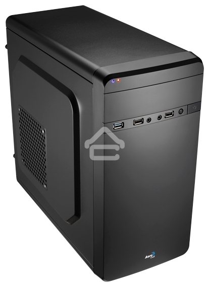 Компьютерный корпус Aerocool / Formula Qs-180 черный без БП mATX 1x80mm 2xUSB2.0 1xUSB3.0 audio