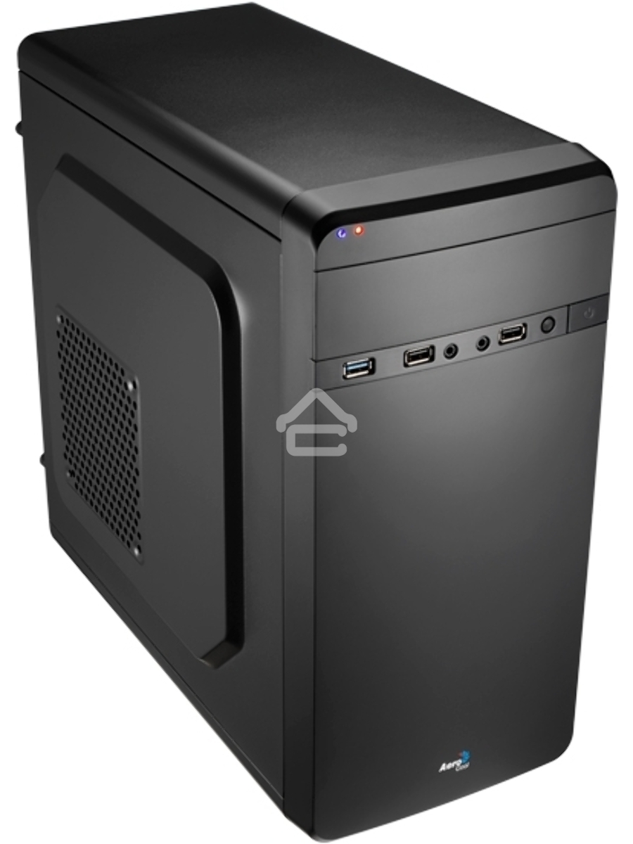 Компьютерный корпус Aerocool / Formula Qs-180 черный без БП mATX 1x80mm 2xUSB2.0 1xUSB3.0 audio