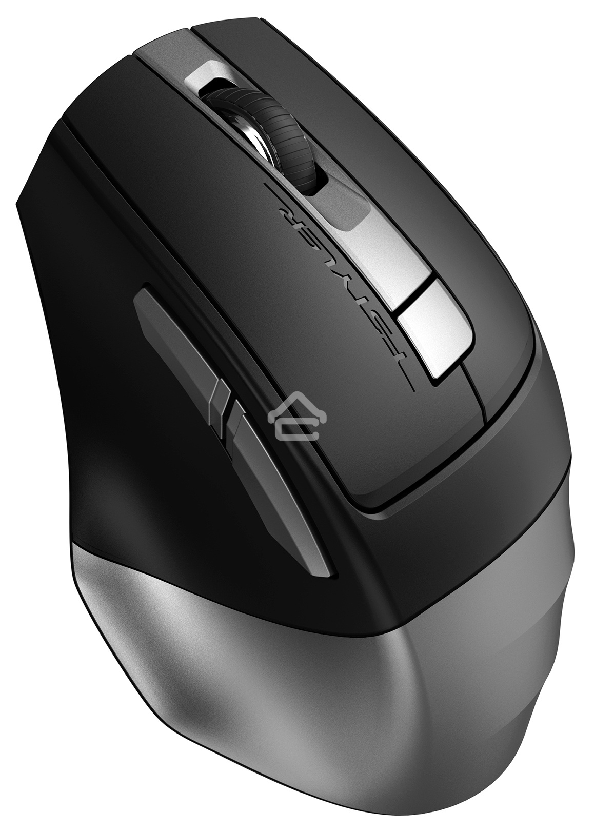 Мышь беспроводная A4Tech Fstyler FB35C серый/черный, 2000 dpi, радиоканал, Bluetooth, USB, кнопки - 6