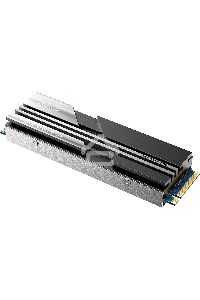 Накопитель SSD Netac NV5000, 500GB, M.2 2280, PCIe 4.0 x4, NVMe, R/W 5000/2500, с радиатором