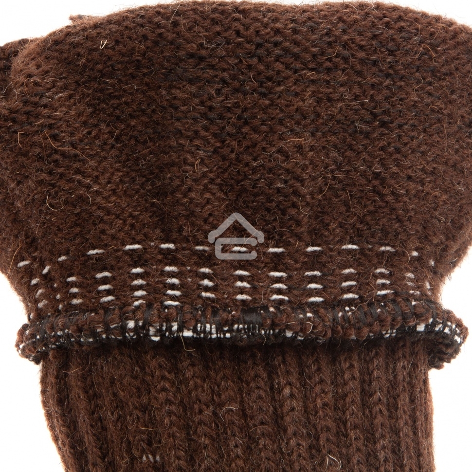 Перчатки трикотажные Сибртех двойные, верблюжья и овечья шерсть, ПВХ покрытие