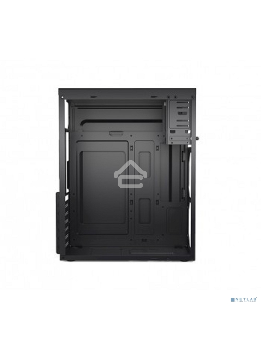 Компьютерный корпус CBR PCC-ATX-J02-450W2 ATX Miditower J02, c БП PSU-ATX450-08EC (450W/80mm), 2*USB 2.0, HD Audio+Mic, кабель питания 1.2м, Black