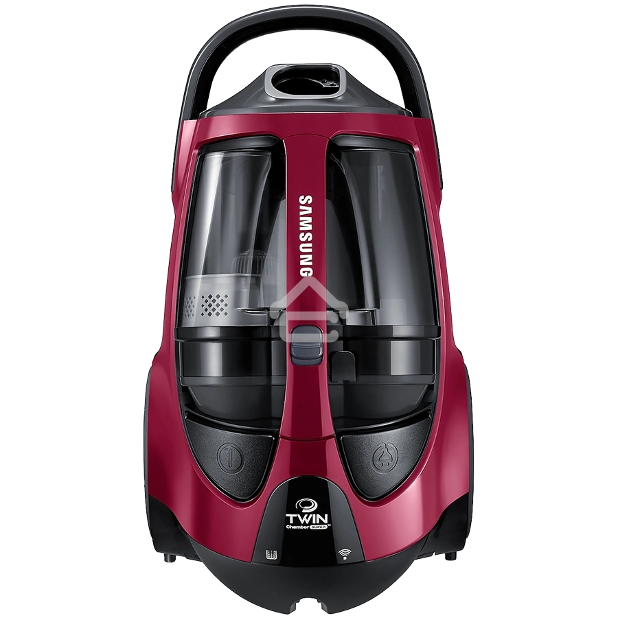 Пылесос Samsung VCC8837V3P фиолетовый, 430/2200 Вт, уборка сухая, пылесборник контейнер, 2 л