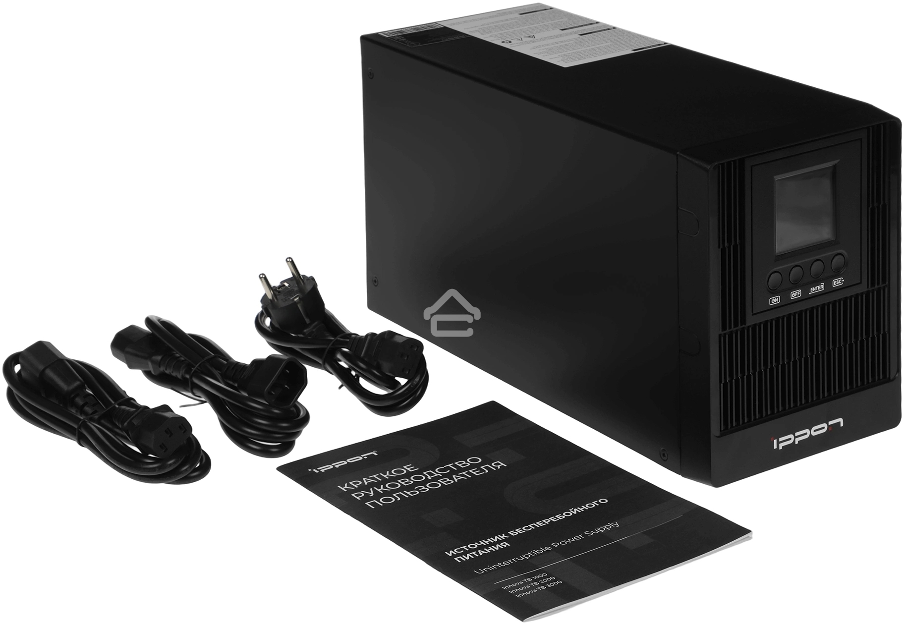 Источник бесперебойного питания Ippon Innova Tb 1000 900Вт 1000ВА черный
