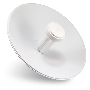 Точка доступа Ubiquiti ISP PBE-M2-400 10/100BASE-TX компл.:параболический отражатель/антенна/крепления/адаптер белый