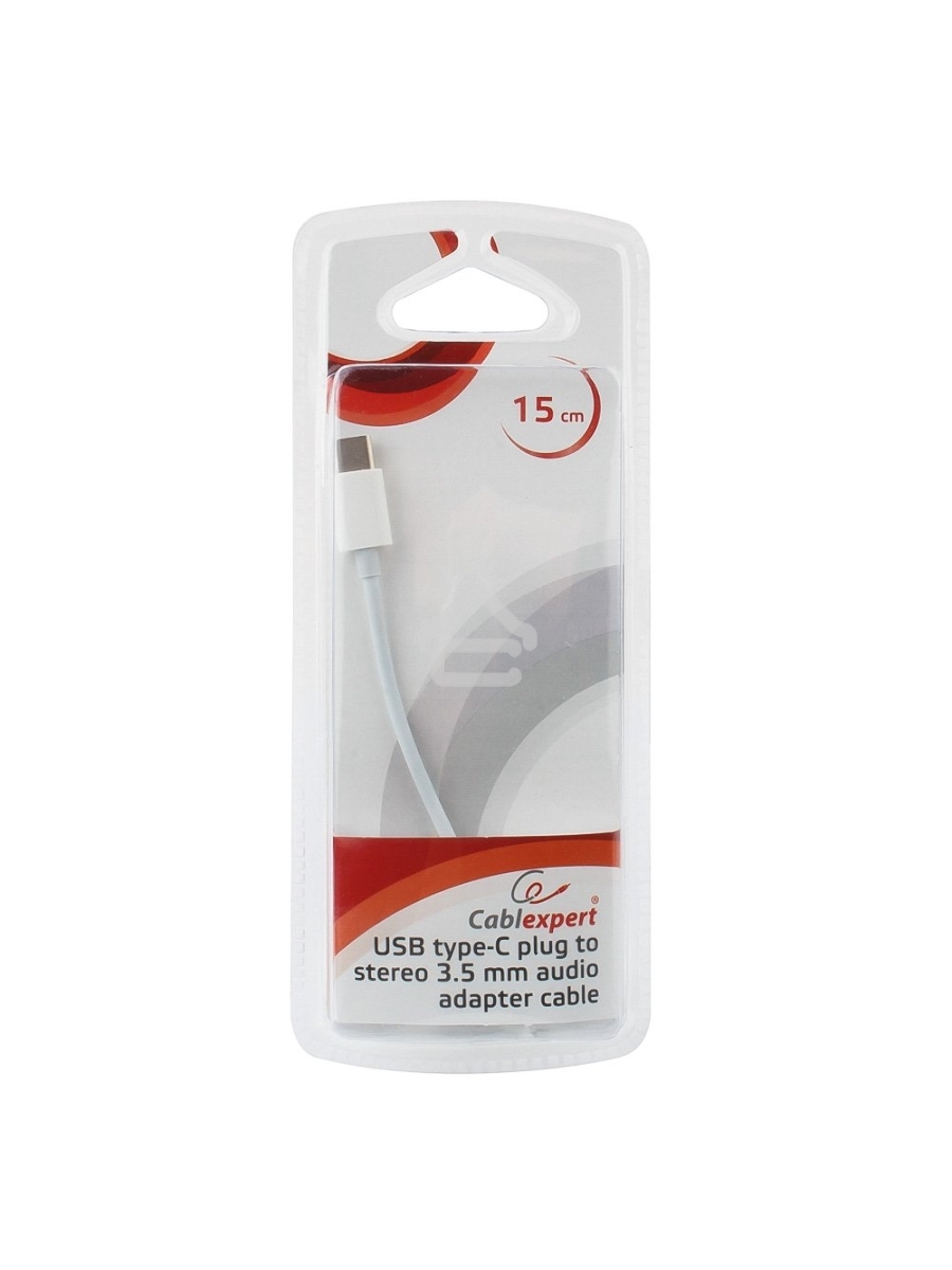 Переходник Cablexpert Переходник USB, USB Type-C/Jack3.5F, пакет (CCA-UC3.5F-01-W)
