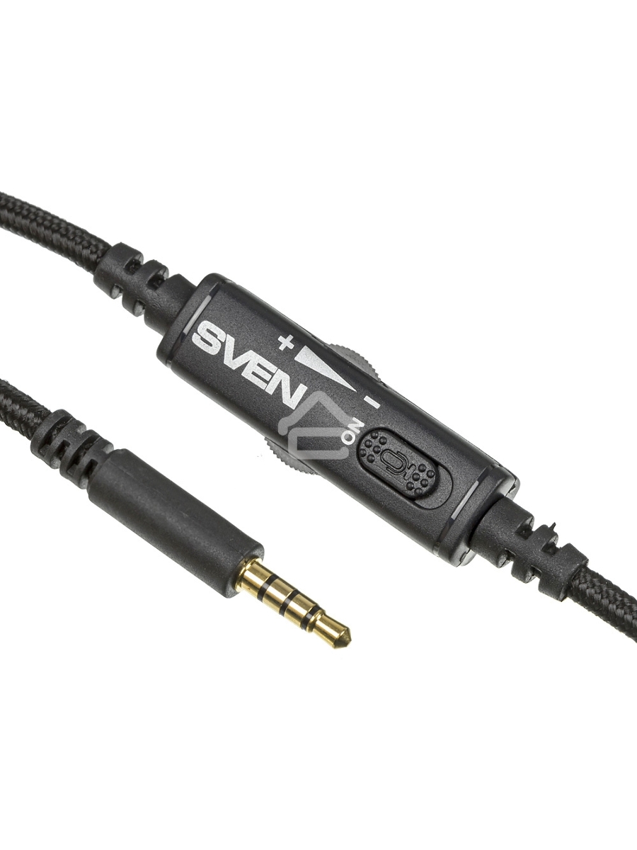 Игровые наушники SVEN AP-G999MV с микрофоном серый (50 мм, мини-джек (стерео) O 3,5 мм (4 pin))