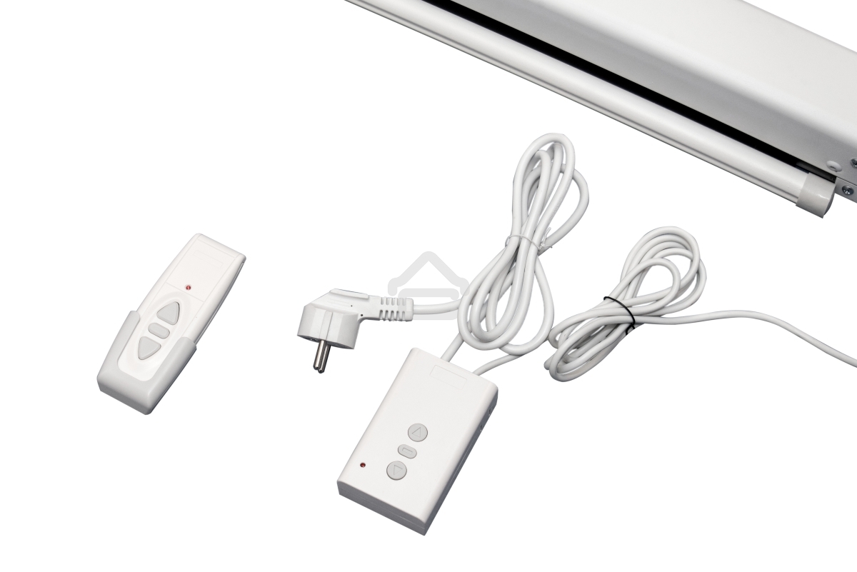 Экран 400x300см Motoscreen 4:3 настенно-потолочный рулонный (моторизованный)197' фибергласс