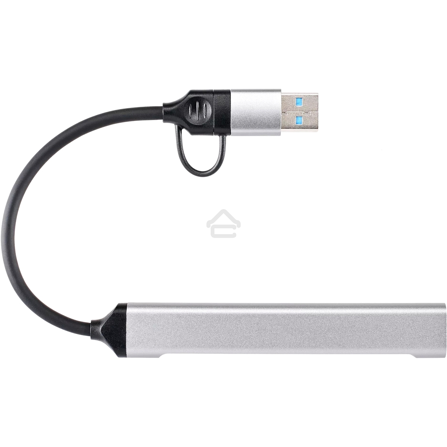 USB концентратор TypeC+adapter-->USB3.0+2USB2,0+SD+TF, VCOM