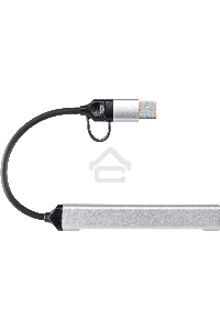 USB концентратор TypeC+adapter-->USB3.0+2USB2,0+SD+TF, VCOM