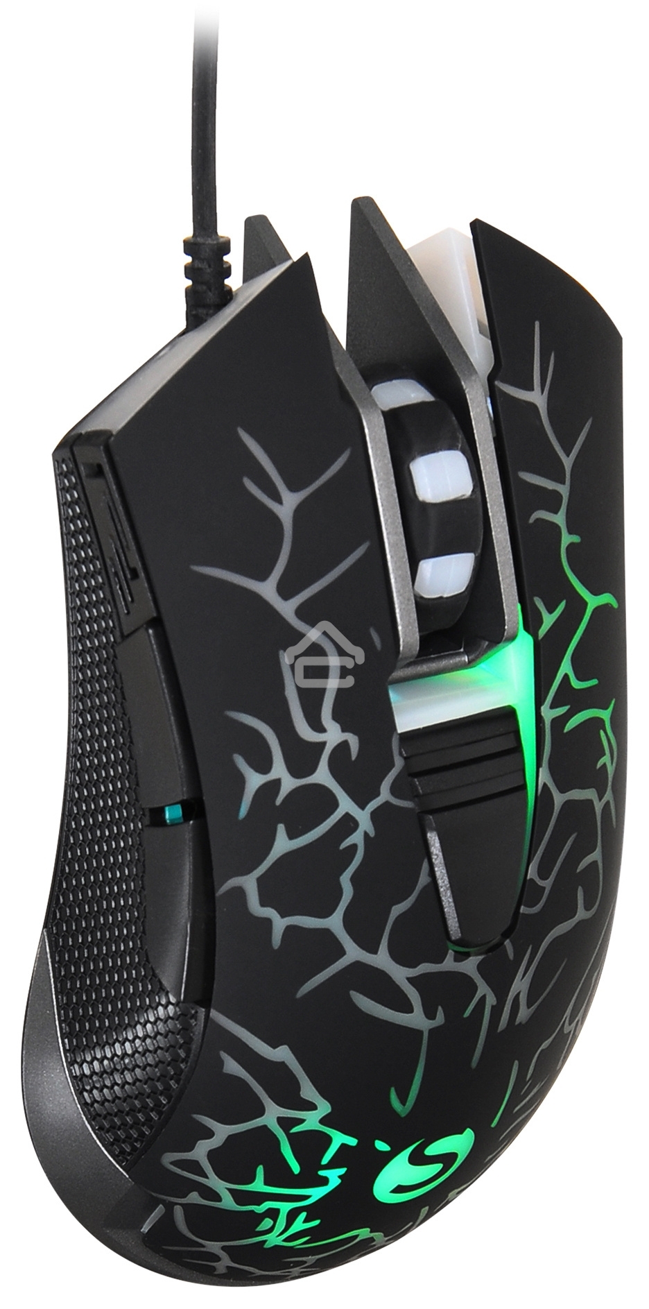 Мышь проводная SunWind SW-M705G черный, 3600 dpi, USB, кнопки - 6