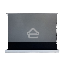 Экран S'OK для UST проектора 244x137 см, 4K, напольный c электроприводом, белый