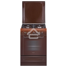 Плита газовая Gefest ПГ 6100-03 0001 коричневый, конфорок 4 шт, духовка 52 л, 60 см x 85 см x 60 см