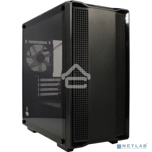 Компьютерный корпус DeepCool CC360 ARGb (R-CC360-BKAPM3-G-1) (mATX, без БП, 2xUSB, с окном)