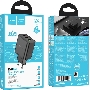 Сетевое зарядное устройство Hoco Scenery PD65W 65W 3A (PD) черный (41098)