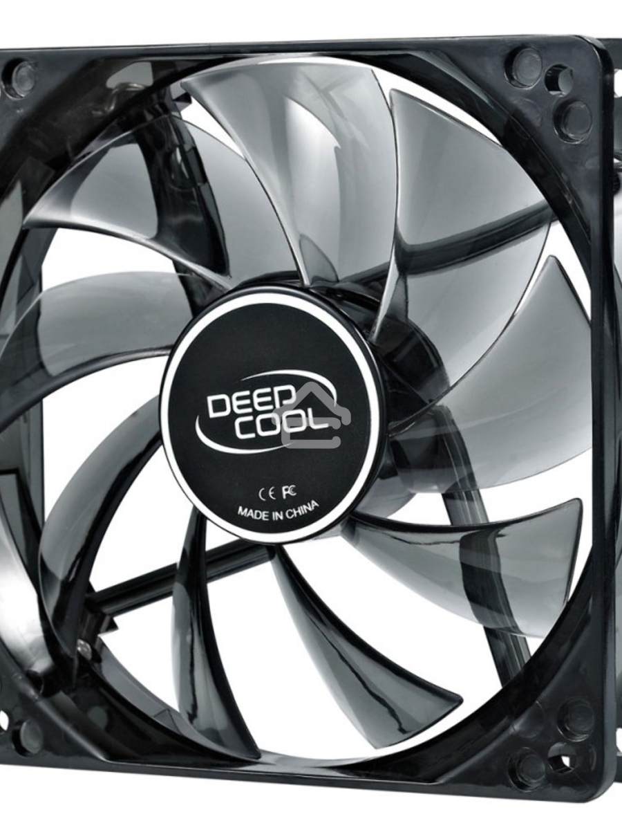 Вентилятор для корпуса DEEPCOOL WIND BLADE 120 черный, 120 мм, 1300 об/мин, 26.6 дБ, 3 pin