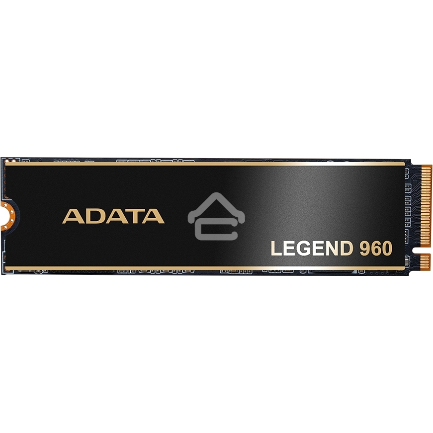 Накопитель SSD ADATA LEGEND 960, 2Tb, PCIe 4.0 x4, M.2 2280, NVMe, R/W 7400/6800, с радиатором