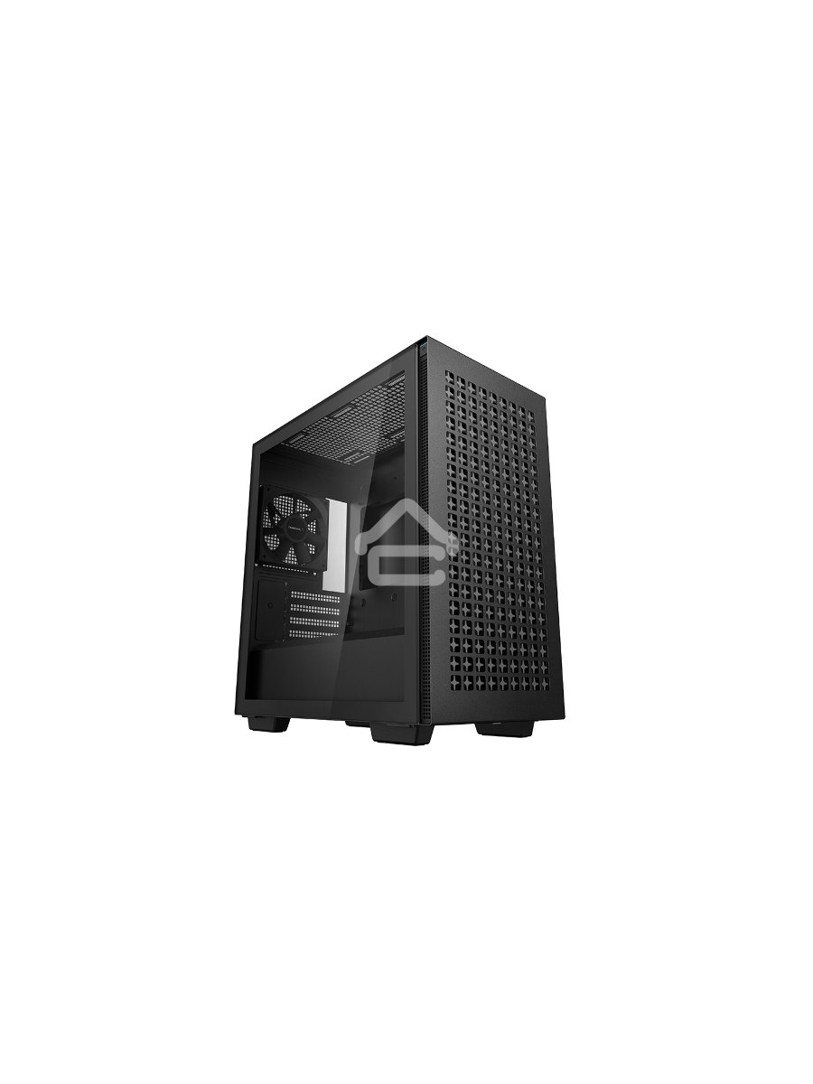 Компьютерный корпус Deepcool CH370 черный без БП mATX 1x120mm 1xUSB2.0 1xUSB3.0 audio bott PSU