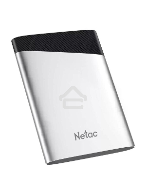 Внешний накопитель SSD Netac Z6S 120GB USB 3.2 Gen 2 Type-C External SSD, R/W up to 510MB/440MB/s,with USB-C to USB-A cable and USB-A to USB-C adapter