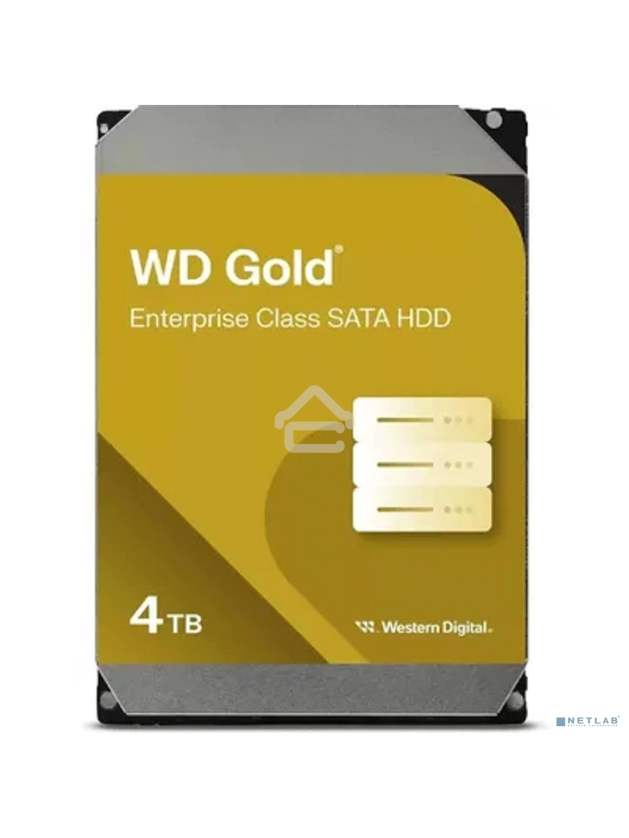 Жесткий диск WD SATA-III 4TB WD4004FRYZ Desktop Gold 512E (7200rpm) 256Mb 3.5