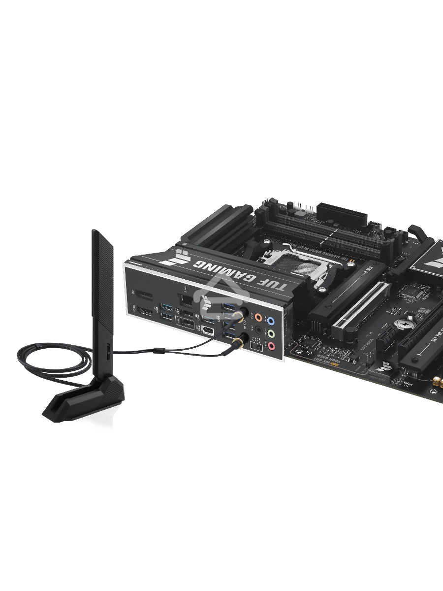 Материнская плата ASUS TUF GAMING B850-PLUS WIFI, Socket AM5, AMD B850, 4xDDR5, 4xSATA, 3xM.2, 1xPCIe 5.0 x16, 1xPCIe 4.0 x16, 2xPCIe 4.0 x1, 1xHDMI, 1xDP, 1x 2.5Gb LAN, Wi-Fi 7, 3xUSB-A 10Gbps, 4xUSB-A 5Gbps, 1xUSB-C 20Gbps, 2xUSB-A 2.0, 5x3.5 мм, 7.1, A